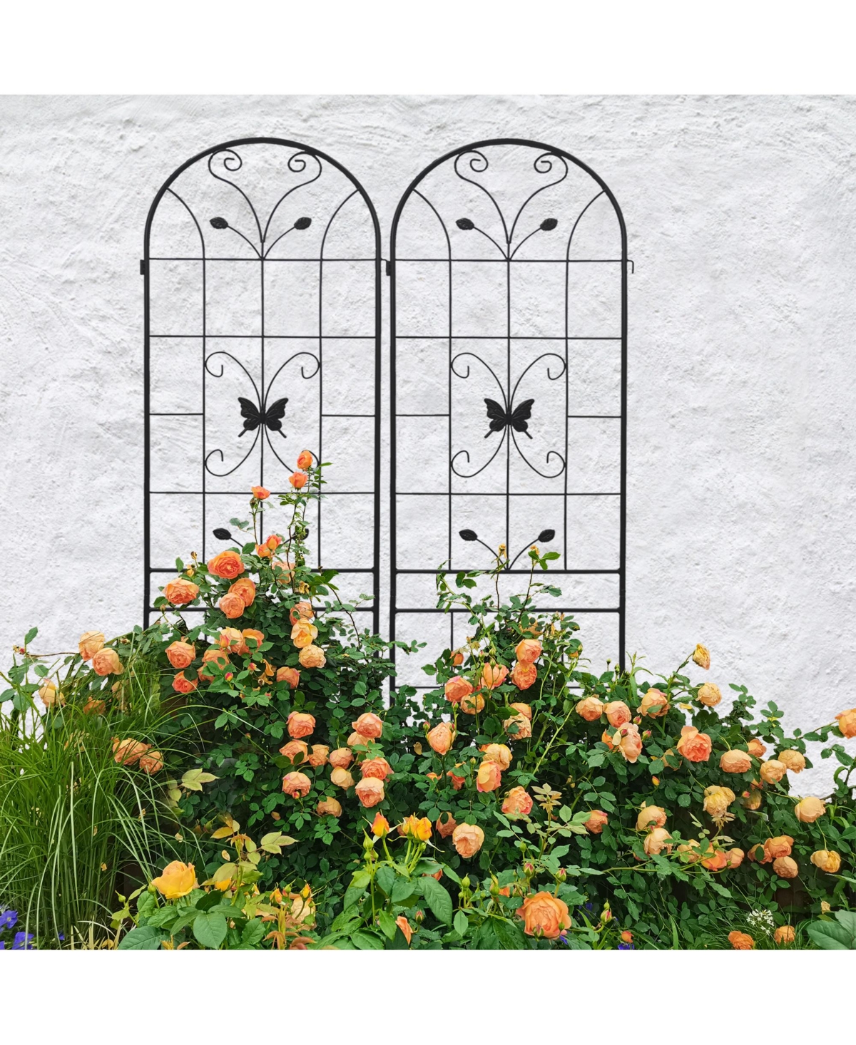 Streamdale Furniture Extendable Metal Garden Trellis, 40