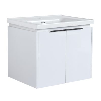 24" Soft Close Vanity with Sink for Small Bathrooms