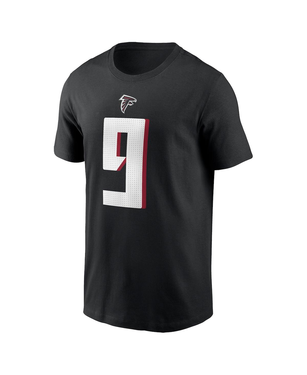 Nike Men's Michael Penix Jr.Atlanta Falcons 2024 Nfl Draft First Round Pick Name Number T-Shirt - Black