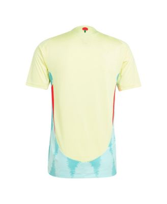 adidas Men's Yellow Spain National Team 2024 Away Authentic Jersey