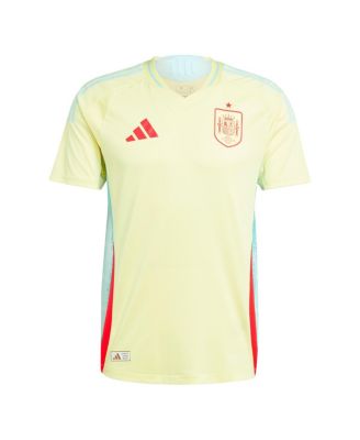 adidas Men's Yellow Spain National Team 2024 Away Authentic Jersey