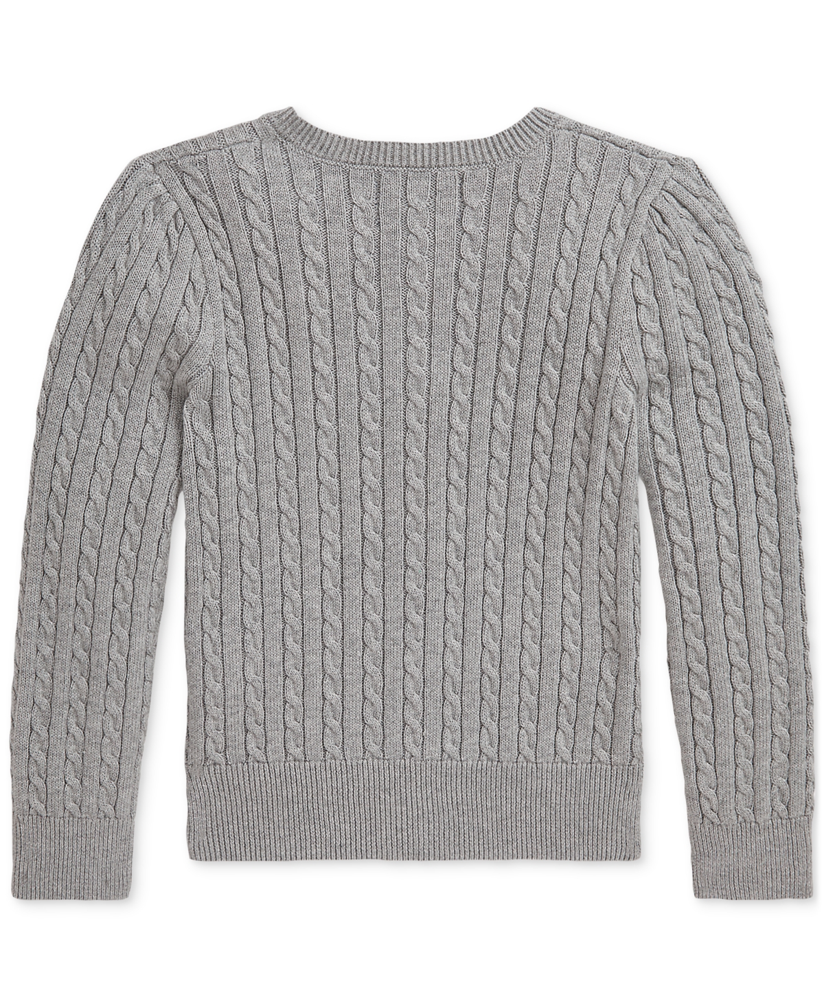 Polo Ralph Lauren Toddler And Little Girls Mini-Cable Cotton Cardigan