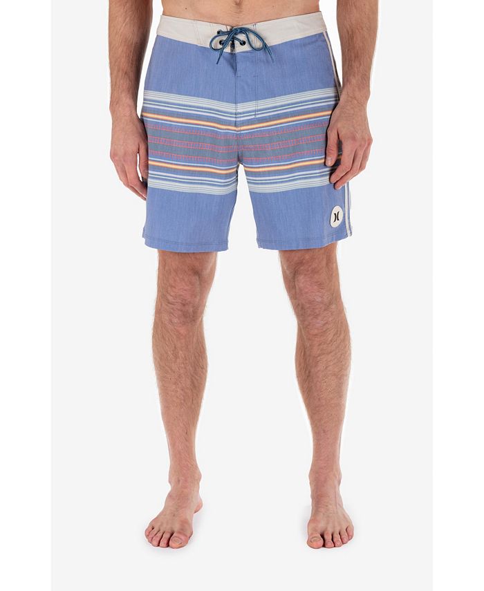 Hurley Men's 20" Phantom Ramble Boardshorts - Floral Print, Quick-Dry, Recycled Material