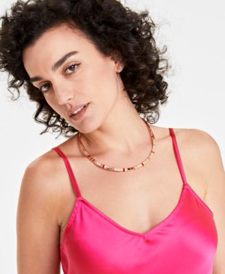 Women's Satin Midi Slipdress, Created for Macy's