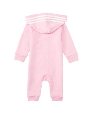 Baby Girls Long Sleeve Hooded Coveralls