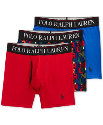 Polo Ralph Lauren Men s 3 Pk. 4D Flex Boxer Briefs Macy s