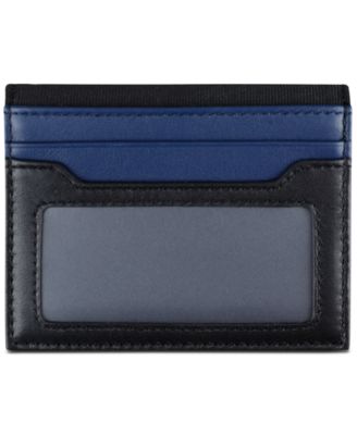 Men's RFID Magnetic Reversible Card Case Wallet 
