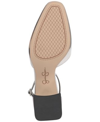 Women's Fulian Ankle-Strap Block-Heel Pumps