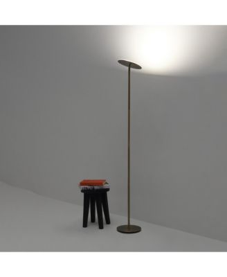 Sky 63" Super Bright LED Torchiere Modern Floor Lamp with Adjustable Head