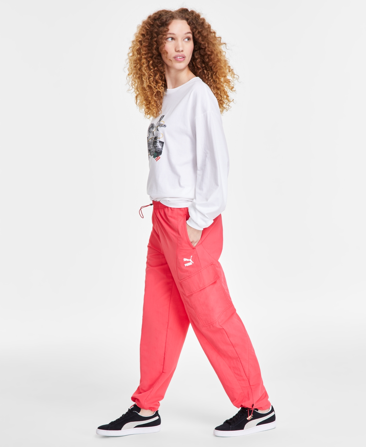 Puma Women's Classic Turn It Up Cargo Pants