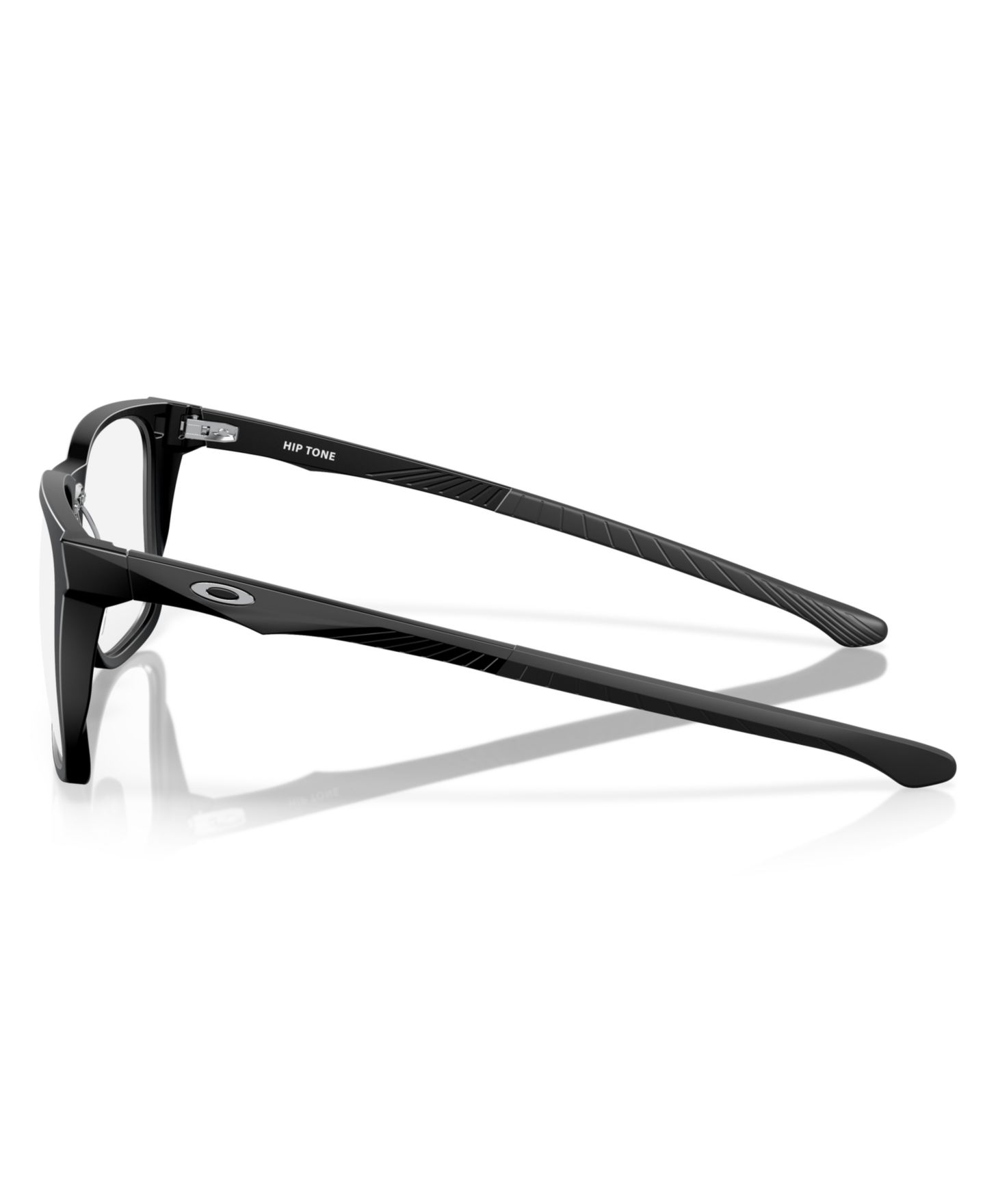 Мужские очки Oakley Man Square Plastic OX8182 Hip Tone Eyeglasses, цвет: Атласный чёрный — фото 3
