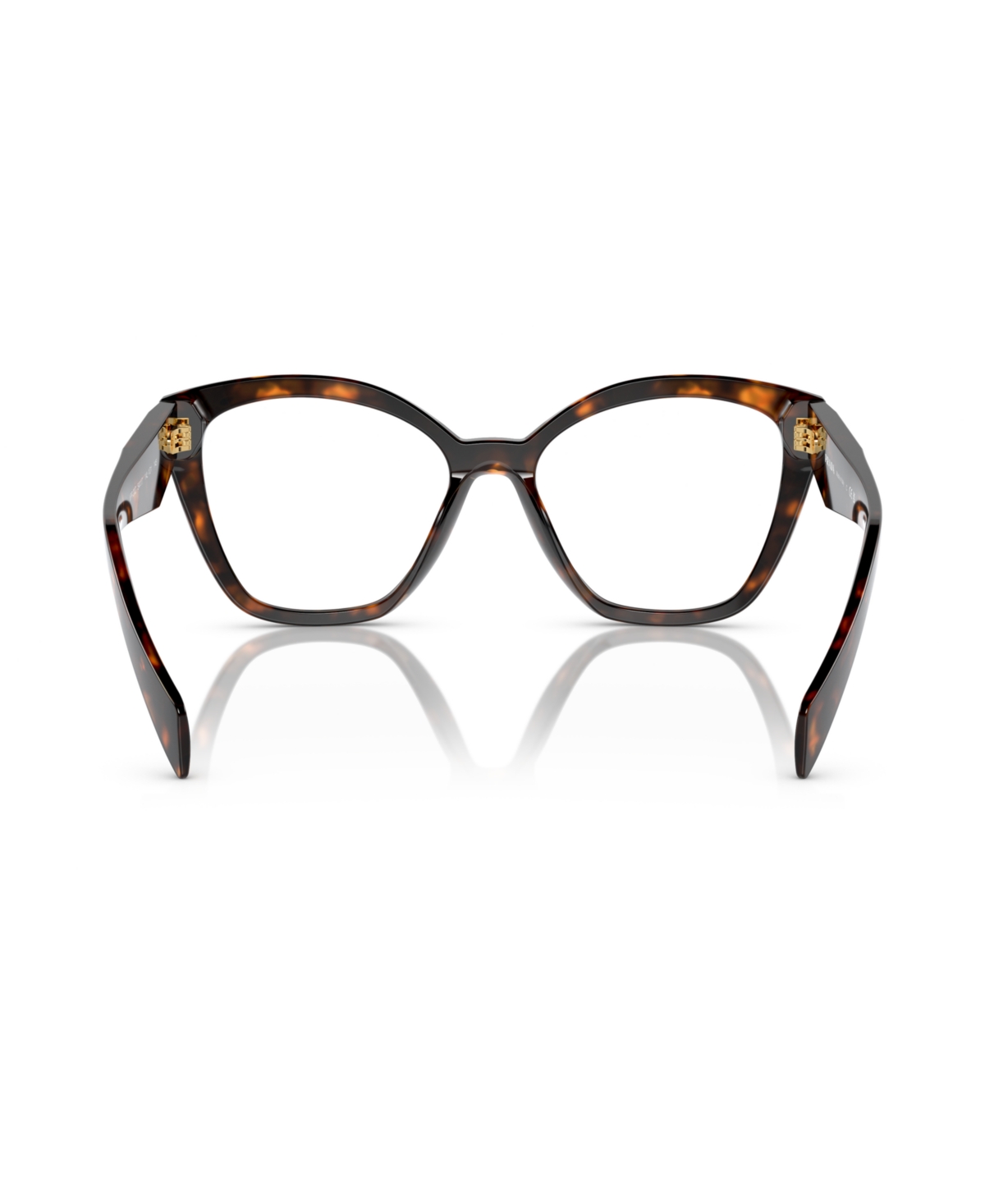 Prada Women's Irregular Eyeglasses, Pr 20zv 54 In Black