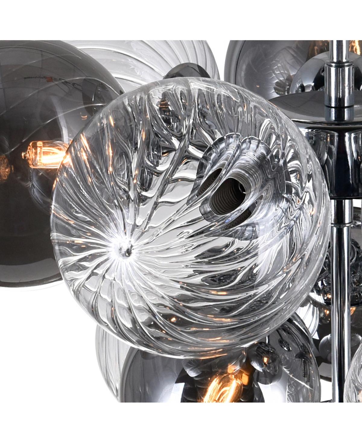 CWI LIGHTING PALLOCINO 6 LIGHT FLUSH MOUNT 