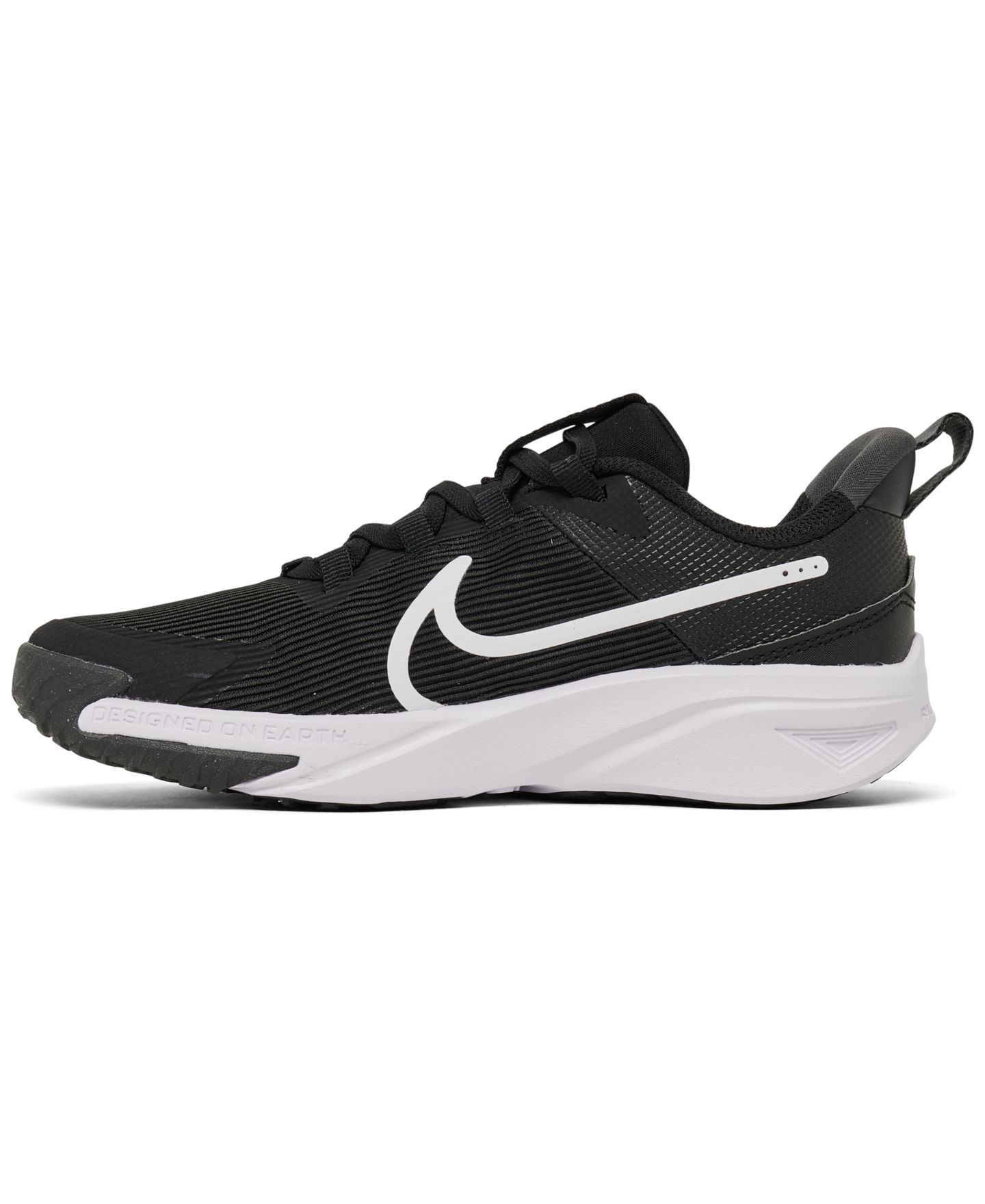 Кроссовки Nike Star Runner 4 Sneakers from Finish Line для мальчиков, цвет: Чёрный / Белый — фото 3