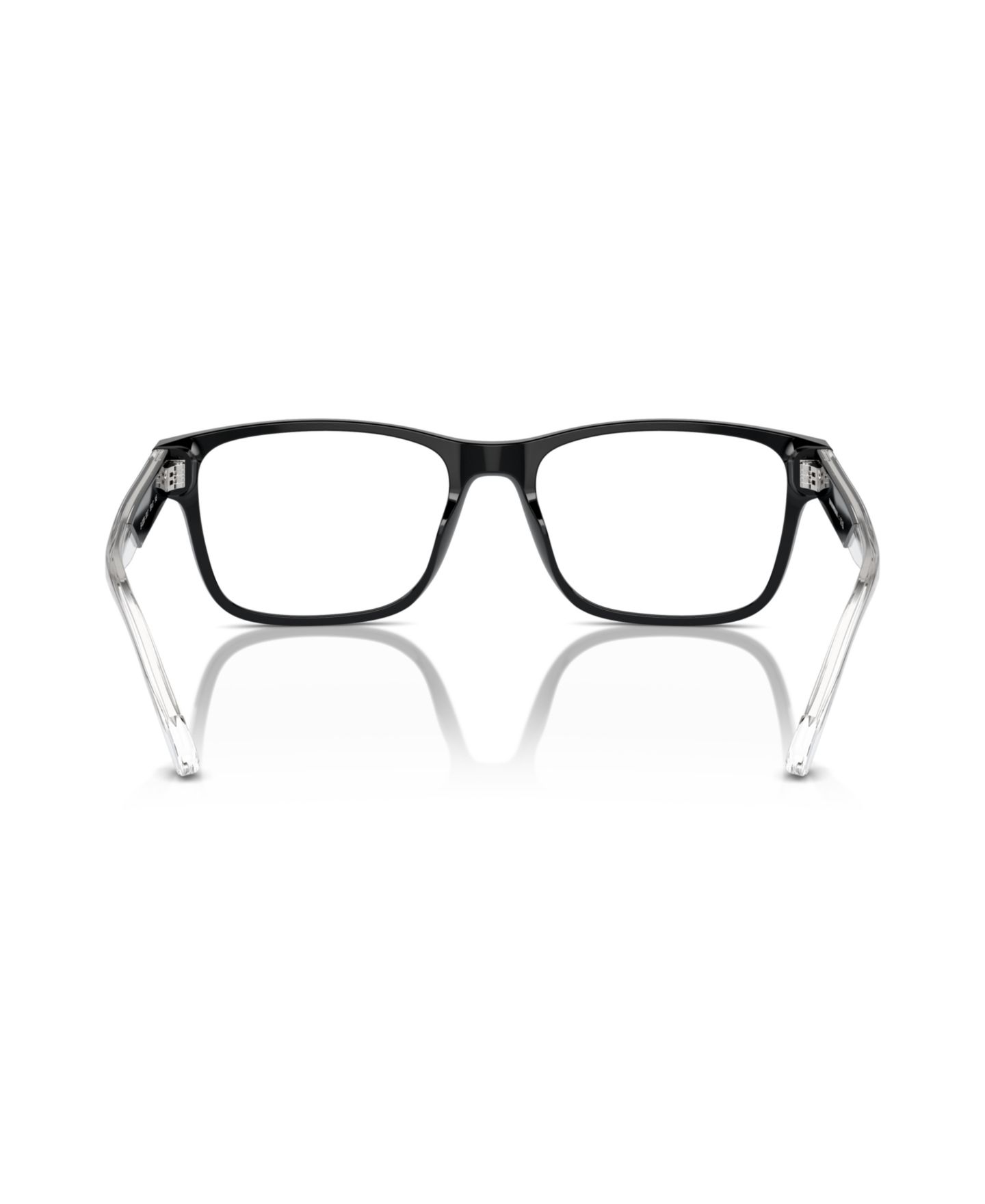 Мужские очки Emporio Armani Man Rectangle Plastic EA3239 Eyeglasses, цвет: Чёрный — фото 4
