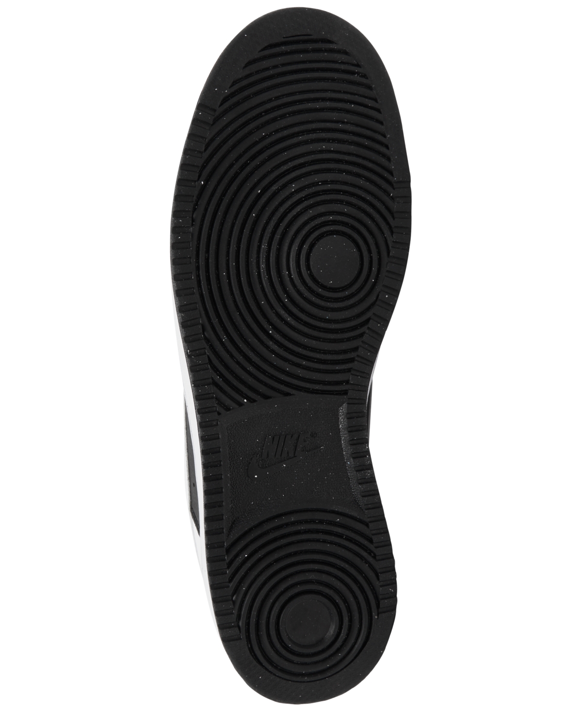 Nike Men #39 s Court Vision Low Casual Sneakers From Finish Line In Black
