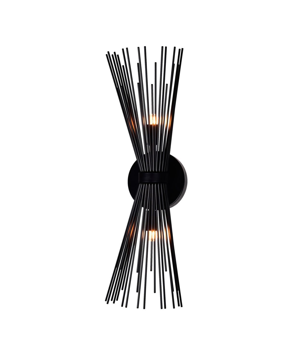 Shop Cwi Lighting Savannah 2 Light Wall Sconce In Black