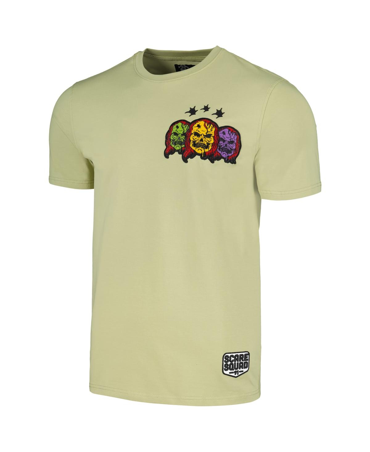 FREEZE MAX MEN'S AND WOMEN'S OLIVE ARE YOU AFRAID OF THE DARK KEEP IT CREEPY T-SHIRT 