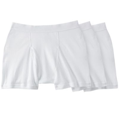 Big & Tall Cotton Boxer Briefs 3-Pack