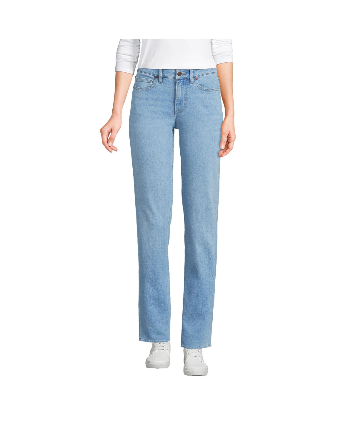 Women's Recover Mid Rise Boyfriend Blue Jeans - Mellow indigo