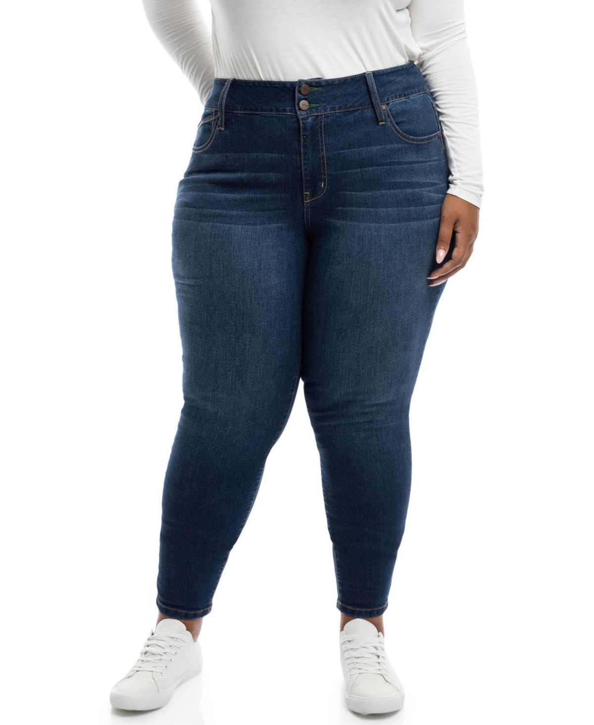 Plus Size 30" Sustainable Skinny Jean - Ziggy