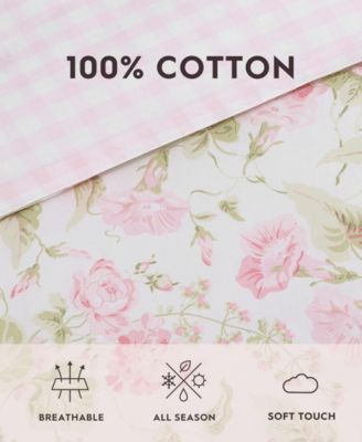 Morning Gloria Reversible 2 Piece Comforter Set, Twin