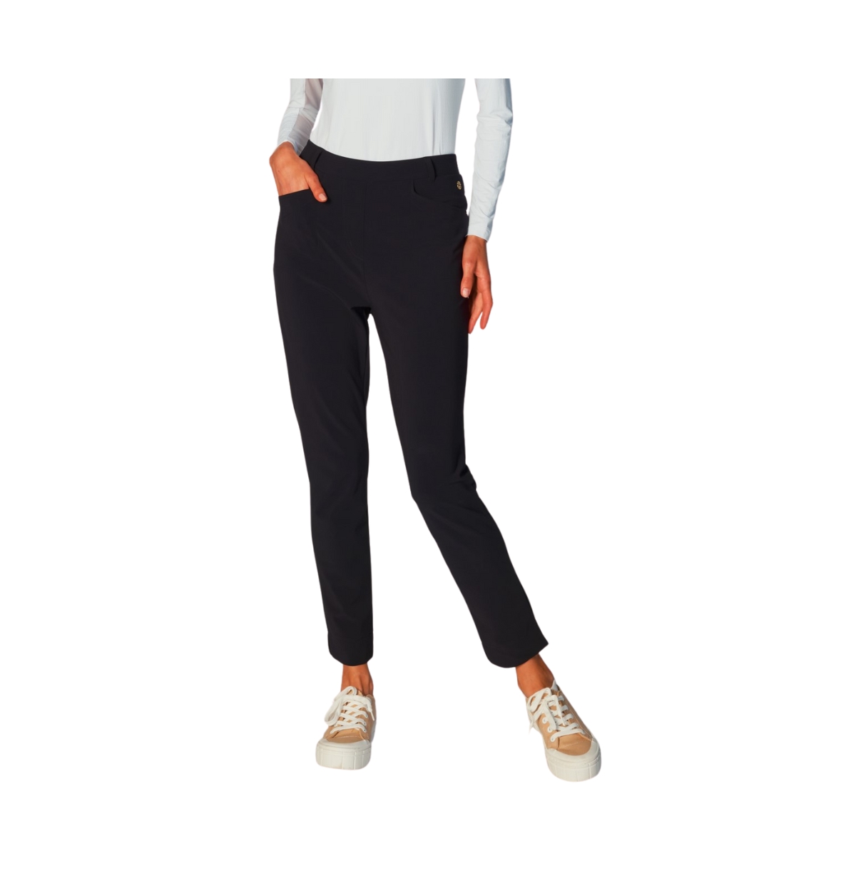 Women's G Lifestyle Golf Pants - White