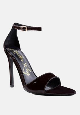 Women's New Flame Ankle Strap Stiletto Heel Sandals
