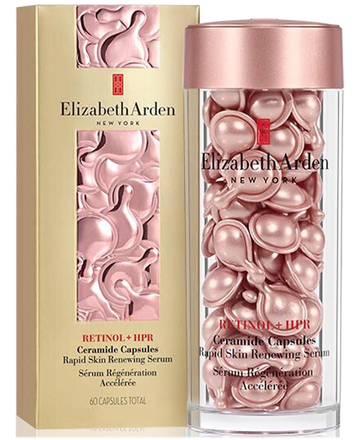 Elizabeth Arden Retinol + Hpr Ceramide Capsules Rapid Skin Renewing Serum (90 Capsules) In No Color