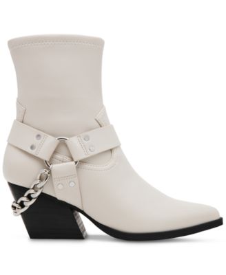 Women's Keeler Harness Moto Engineer Chain Heeled Boots