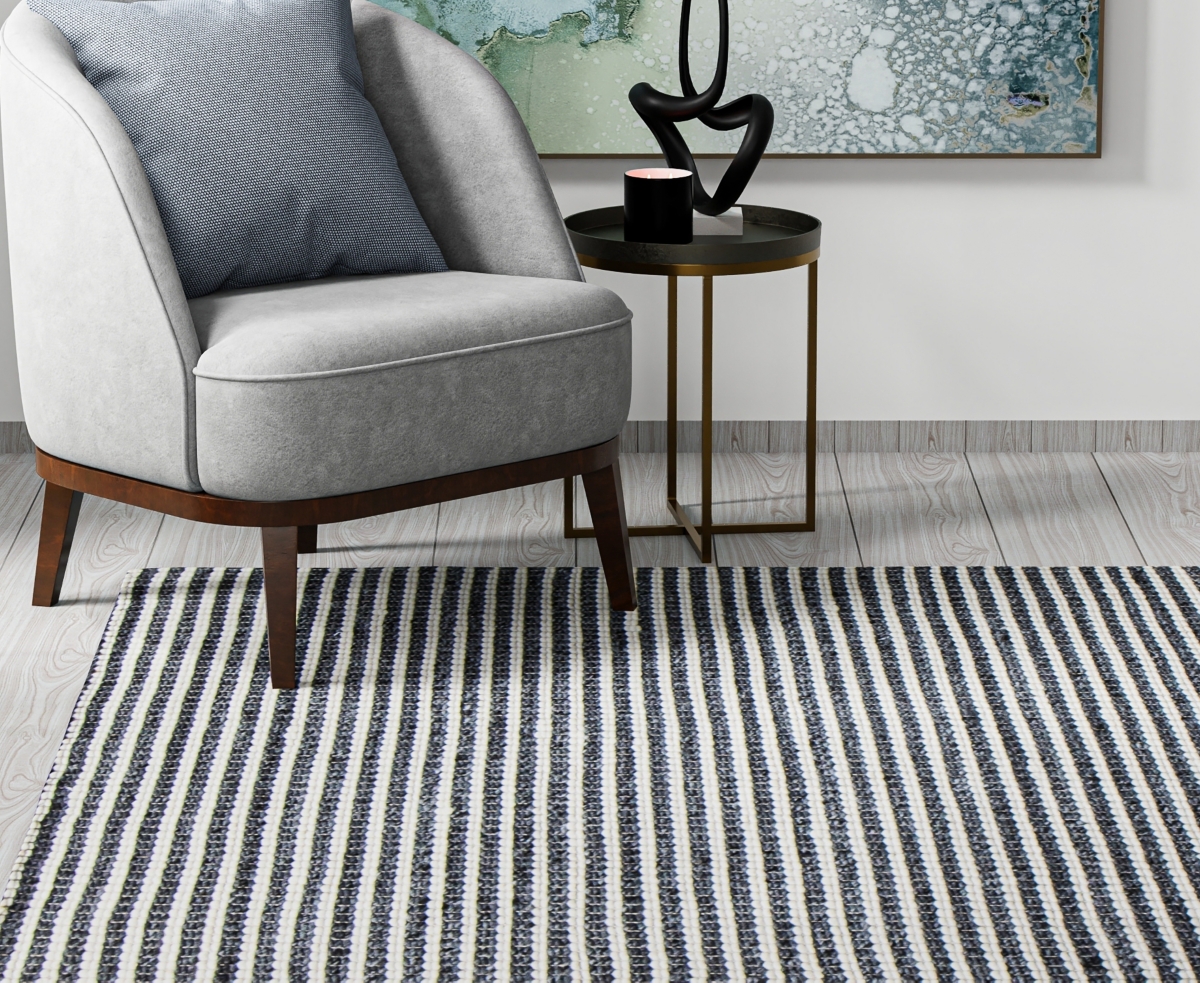 Shop Bb Rugs Closeout! Bashian Anguilla 7'6"x9'6" Area Rug In Gray