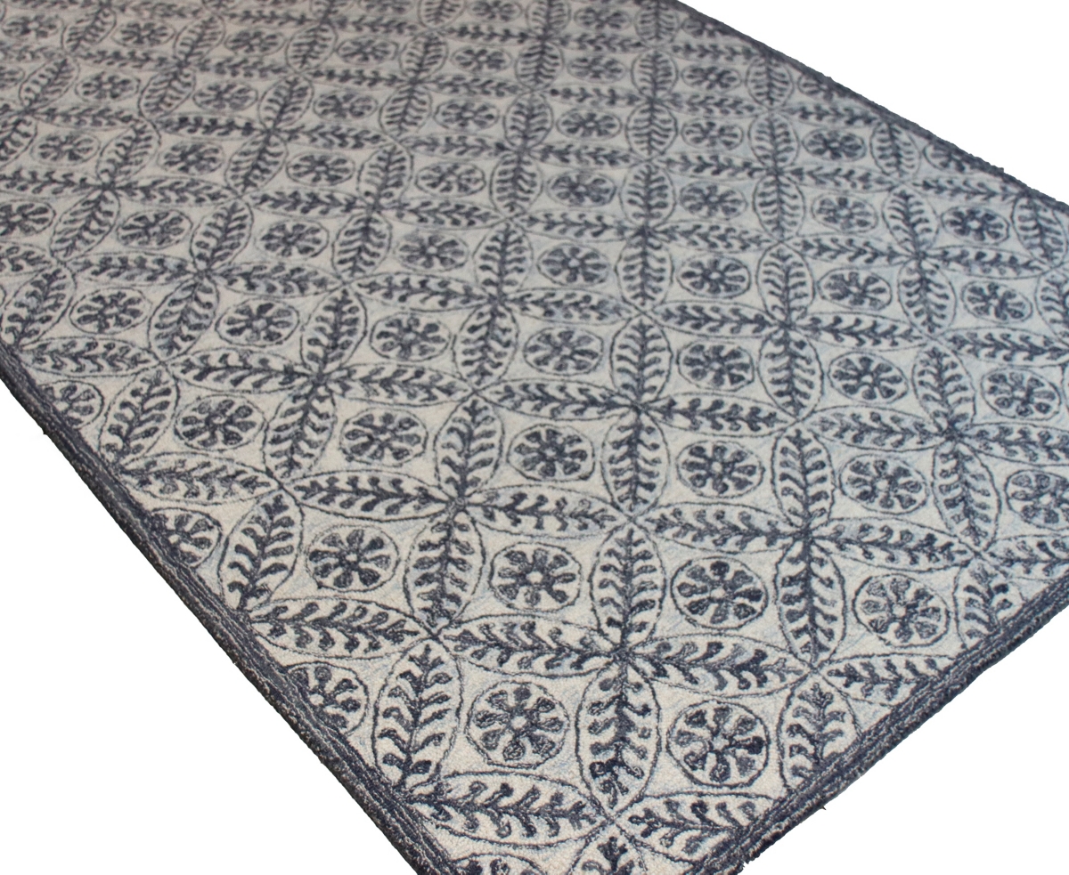Shop Bb Rugs Closeout! Bashian Taron 3'6"x5'6" Area Rug In Ivoryblue