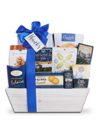 Alder Creek Gift Baskets Thanks A Million Gift Basket, 11 Piece - Macy's