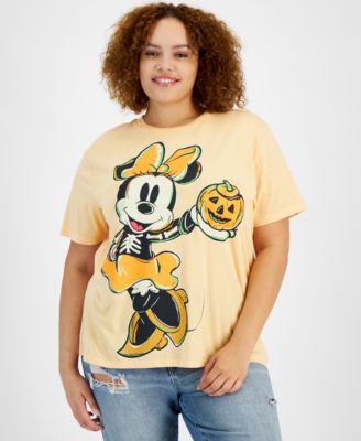 Disney Trendy Plus Size Halloween Minnie Mouse Short Sleeve T Shirt Macy s