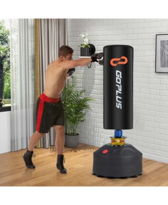 Freestanding Punching Bag with Stand Suction Cup Base 5-layer Construction Adults