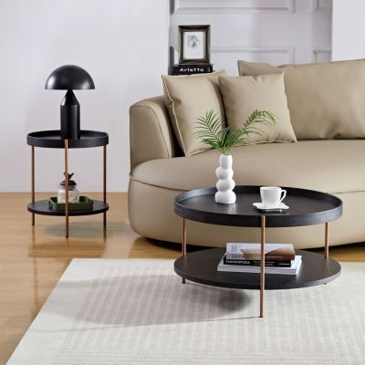 Modern Stackable Coffee and End Table Set