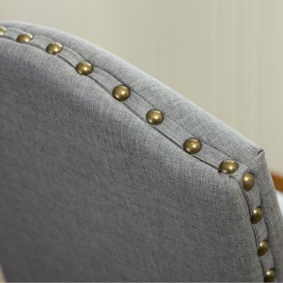 Set 2 Nailhead Parson Chair