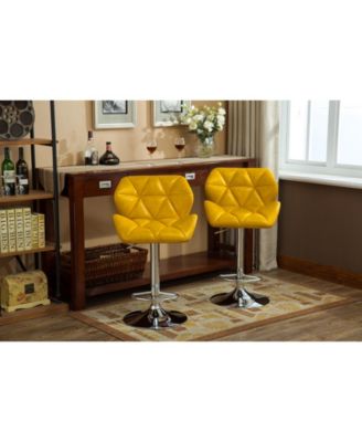 Adjustable Hidraulic Bar Stools, Set of 2