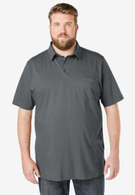 Big & Tall Heavyweight Jersey Polo Shirt