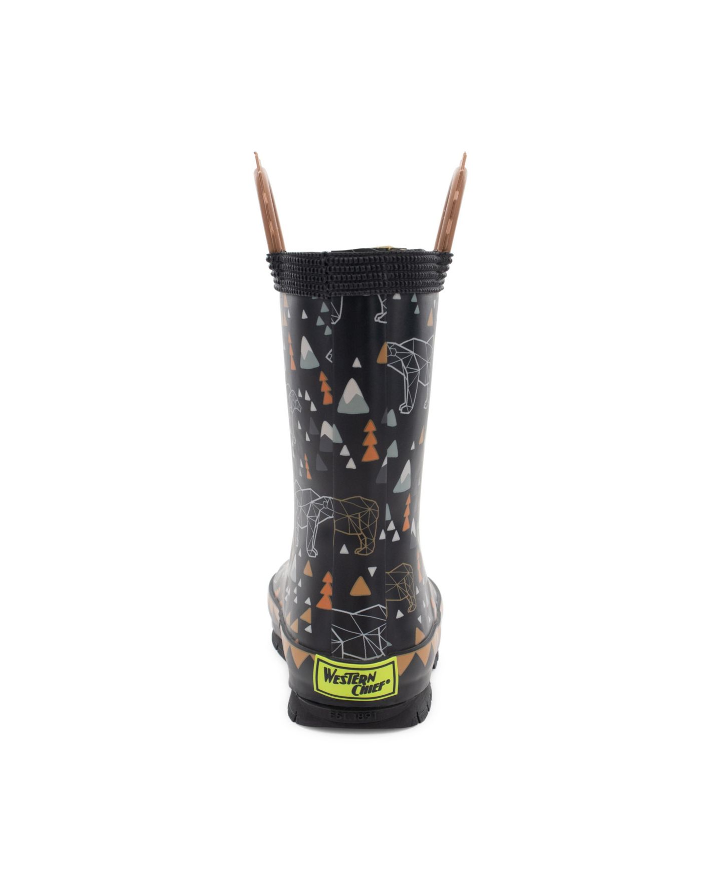 Ботинки Western Chief Grizzly Faux Fur Rain Boot для девочек — фото 2