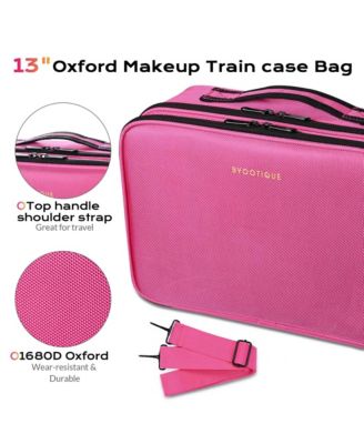 13" Makeup Train Case Cosmetic Organized Bag Travel Storage Backpack