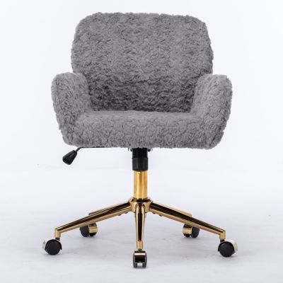 Comforting Reclining Gaming Chair with Artificial Alpaca Wool