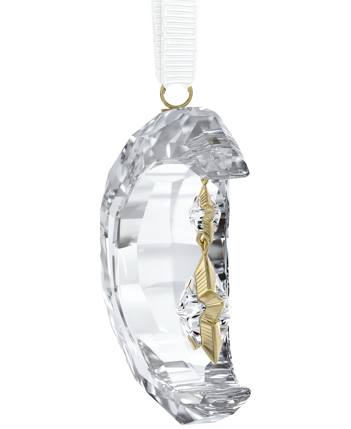 Swarovski Moon And Star Crystal Ornament In No Color