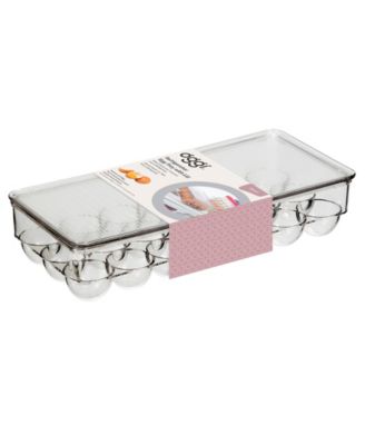 21 Egg Tray Stackable Covered Egg Holder