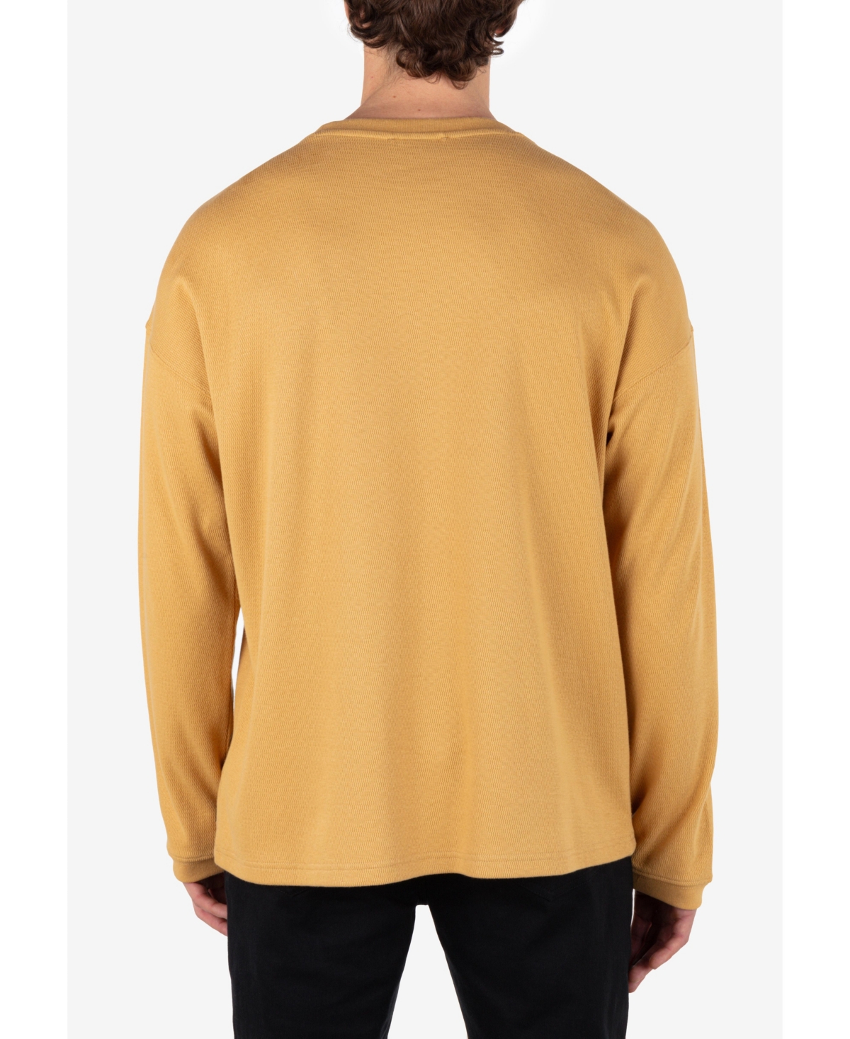 Hurley Men's Tradesman Thermal Long Sleeve Crew T-Shirt