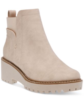 DV Dolce Vita - Rielle Wedge Lug Chelsea Booties