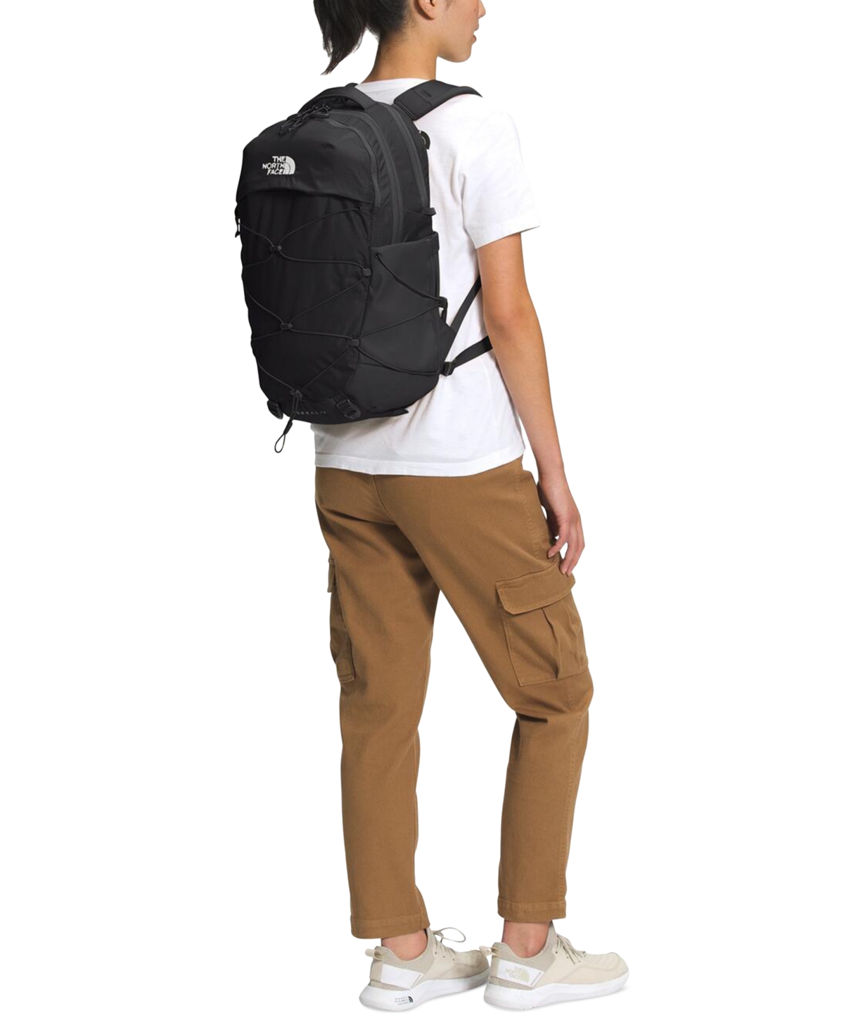 Shop The North Face Women's Borealis Backpack In Tnf Black,tnf White