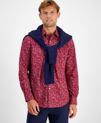 Club Room - Men's Stanley Woven Floral Shirt