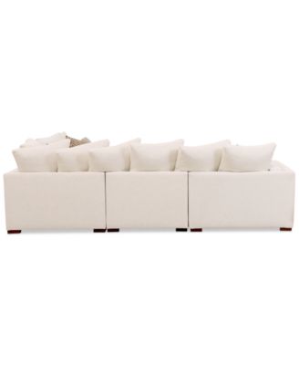 Barlien 4-Pc. Modular Fabric Sectional, Created for Macy's