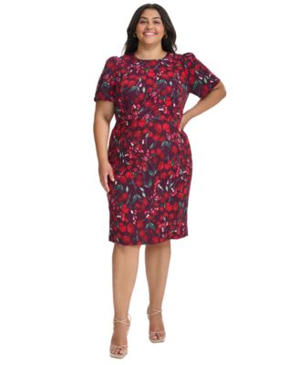 Macys plus size short dresses hotsell